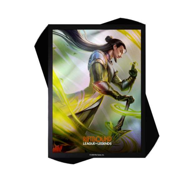 Riftbound Unleashed Art Sleeves Master Yi, Wuju Master – Offizielle Kartenhüllen bei Amzicards