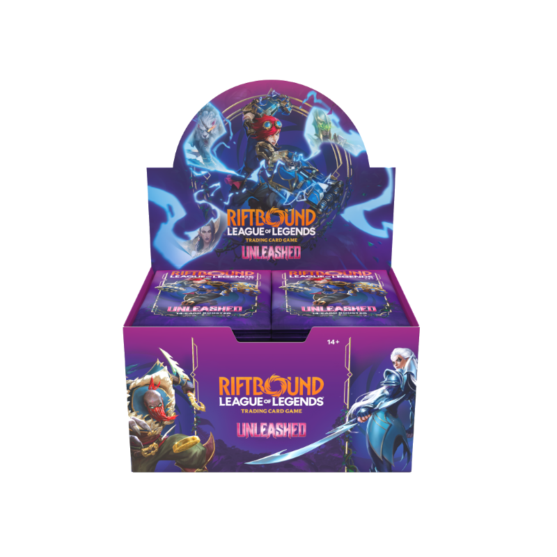 Riftbound Set 3: Unleashed Booster Display (24 Boosters) - EN | Amzicards