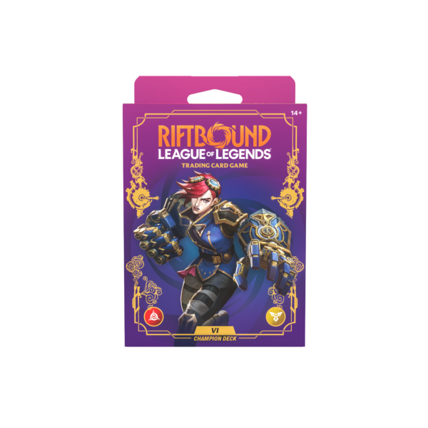 Riftbound Champion Deck Vi Frontansicht - Spielfertiges TCG Deck der Erweiterung Unleashed von Amzicards