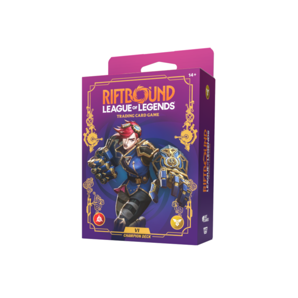 Riftbound Champion Deck Vi Schrägansicht rechts - TCG Kartendeck aus dem Set 3 Unleashed bei Amzicards