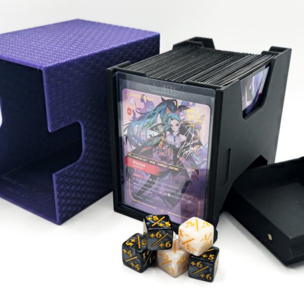 Premium Riftbound TCG Deckbox - Galaxy Purple