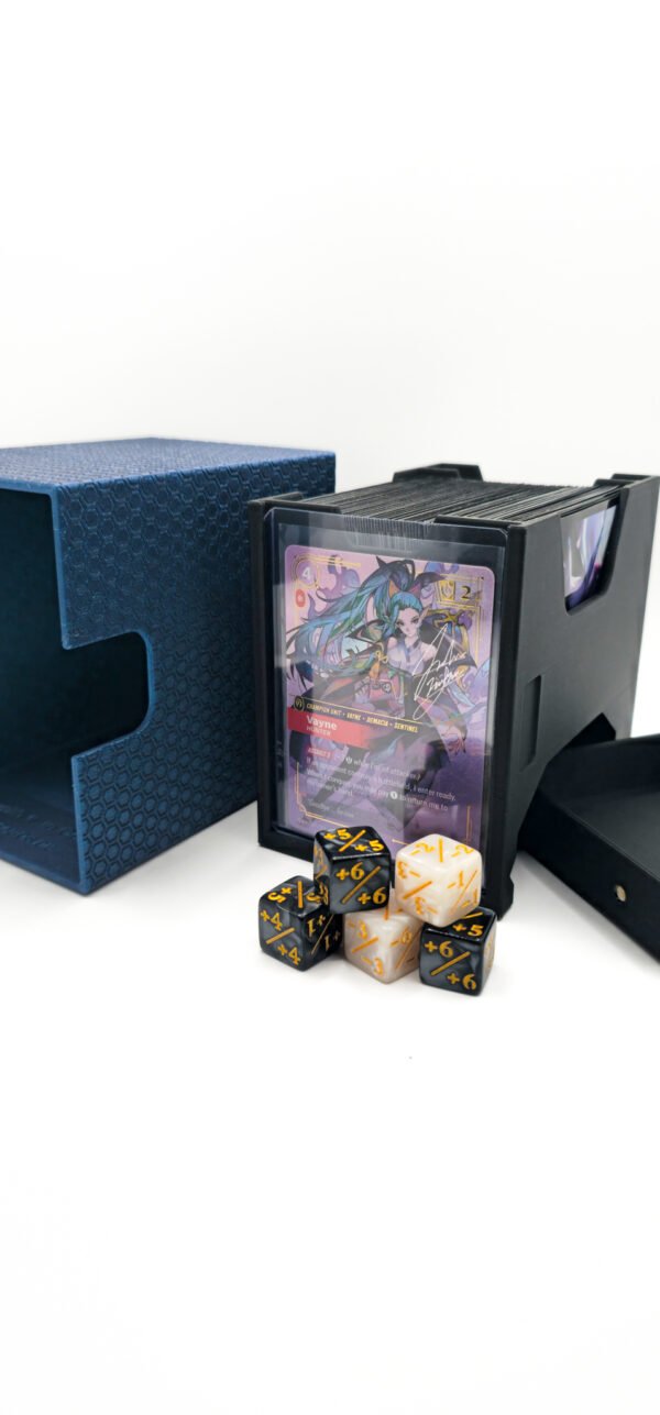 Premium Riftbound TCG Deckbox - Galaxy Blue