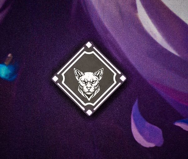 Ivern Token Set: Cat Tag Marker für Riftbound aus Seidenfilament inklusive Samtbeutel