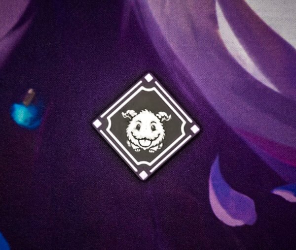 Ivern Token Set: Poro Tag Marker für Riftbound aus Seidenfilament inklusive Samtbeutel