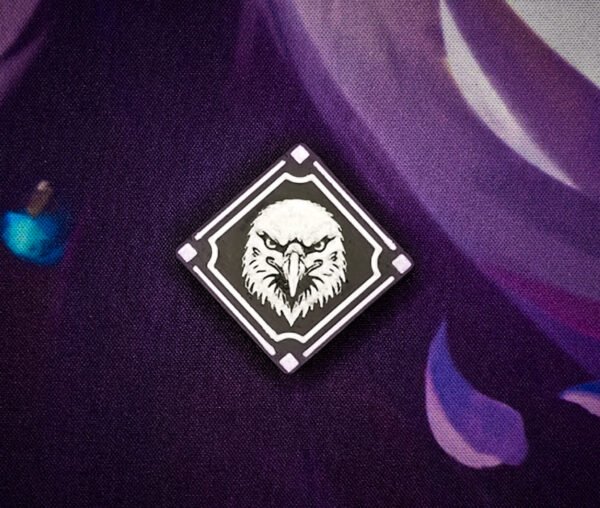Ivern Token Set: Bird Tag Marker für Riftbound aus Seidenfilament inklusive Samtbeutel