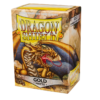 Dragon Shield Gold Matte Sleeves 100 goldene Standard-Hüllen für Riftbound und TCG-Karten