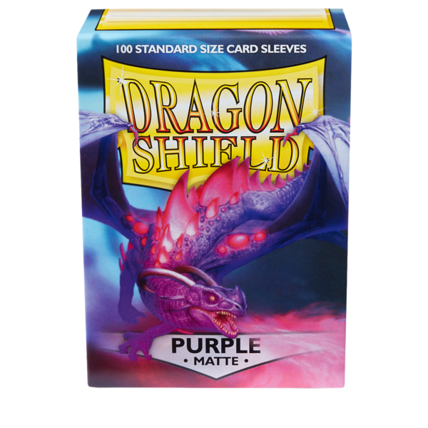 Dragon Shield Purple Matte Sleeves 100 lila Standard-Hüllen für Riftbound und TCG-Karten