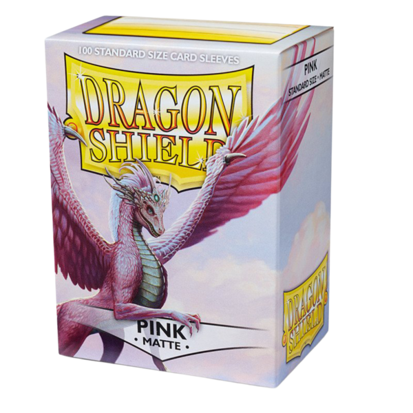 Dragon Shield Pink Matte Sleeves 100 pinke Standard-Hüllen für Riftbound und TCG-Karten