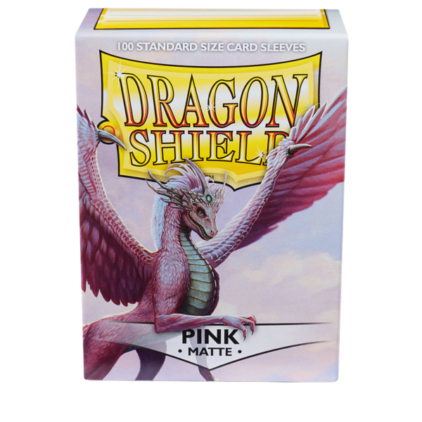 Dragon Shield Pink Matte Sleeves 100 pinke Standard-Hüllen für Riftbound und TCG-Karten