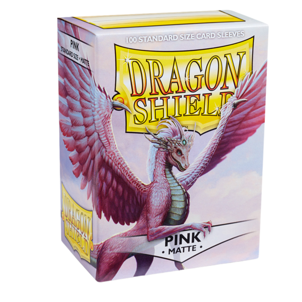 Dragon Shield Pink Matte Sleeves 100 pinke Standard-Hüllen für Riftbound und TCG-Karten