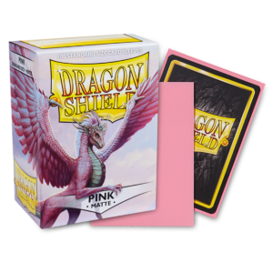 Dragon Shield Pink Matte Sleeves 100 pinke Standard-Hüllen für Riftbound und TCG-Karten