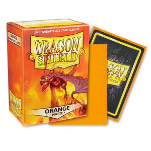 Dragon Shield Orange Matte Sleeves 100 orange Standard-Hüllen für Riftbound und TCG-Karten