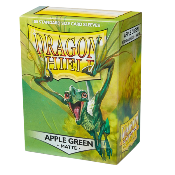 Dragon Shield Matte Green Apple Sleeves 100 Standard-Hüllen für Riftbound und TCG-Karten