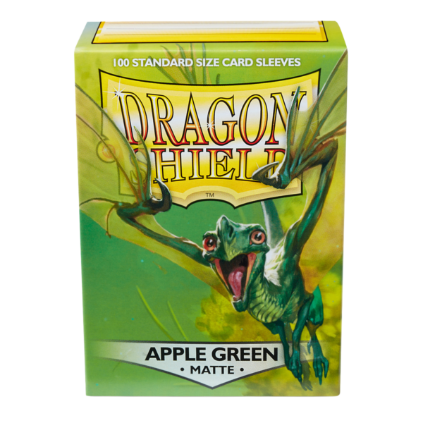 Dragon Shield Matte Green Apple Sleeves 100 Standard-Hüllen für Riftbound und TCG-Karten