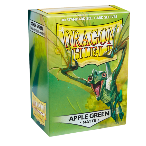 Dragon Shield Matte Green Apple Sleeves 100 Standard-Hüllen für Riftbound und TCG-Karten