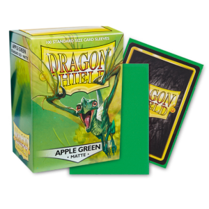 Dragon Shield Matte Green Apple Sleeves 100 Standard-Hüllen für Riftbound und TCG-Karten