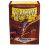 Dragon Shield Crimson Matte Sleeves 100 rote Standard-Hüllen für Riftbound und TCG-Karten