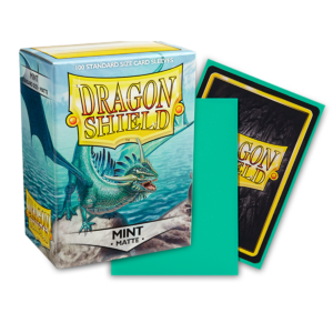 Dragon Shield Mint Matte Sleeves 100 mintfarbene Standard-Hüllen für Riftbound und TCG-Karten