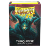 Dragon Shield Player’s Choice Turquoise Matte Sleeves 100 türkise Standard-Hüllen für Riftbound und TCG-Karten