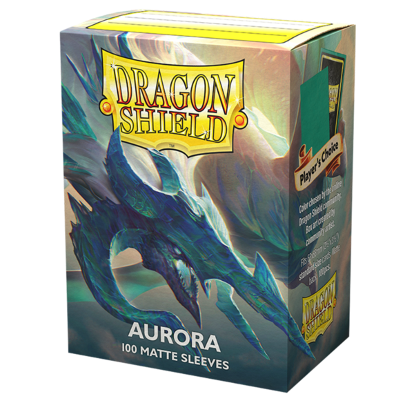 Dragon Shield Player’s Choice Aurora Matte Sleeves 100 Standard-Hüllen für Riftbound und TCG-Karten