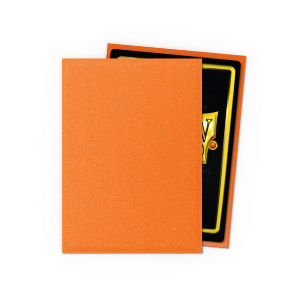 Dragon Shield Matte Amber Sleeves 100 Standard-Hüllen für Riftbound und TCG-Karten