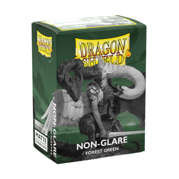 Dragon Shield Non-Glare Forest Green Matte Sleeves 100 grüne Standard-Hüllen für Riftbound und TCG-Karten