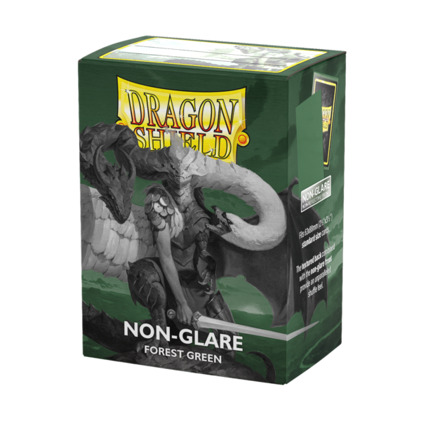 Dragon Shield Non-Glare Forest Green Matte Sleeves 100 grüne Standard-Hüllen für Riftbound und TCG-Karten