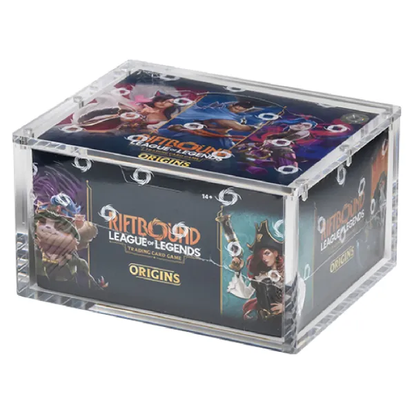riftbound-display-acryl-case-vorderseite.jpg The Acrylic Box Riftbound Booster Box Acryl Case