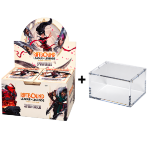 Riftbound Spiritforged Display (EN) + Acryl Case – Bundle